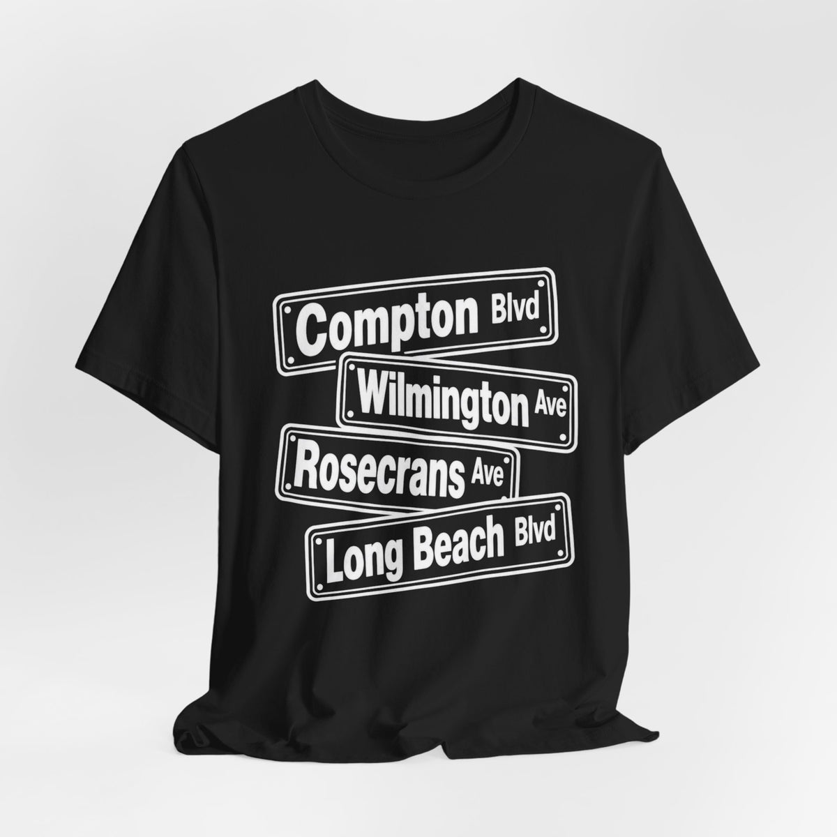 Compton Streets Unisex Jersey Short Sleeve Tee