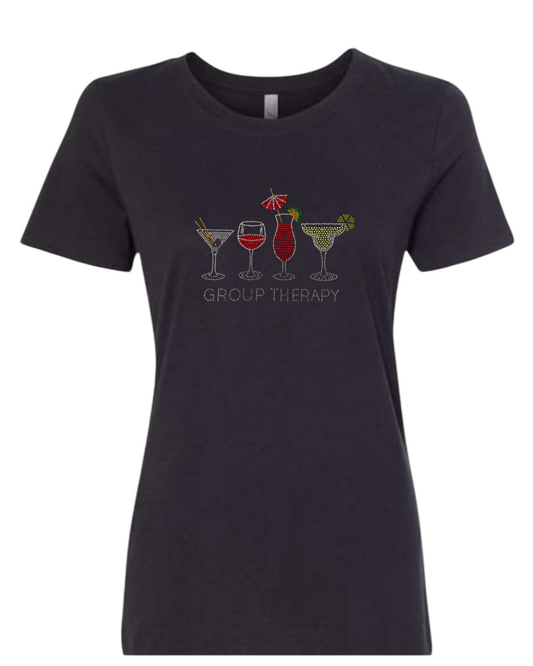 Group Therapy Rhinestone T-Shirt