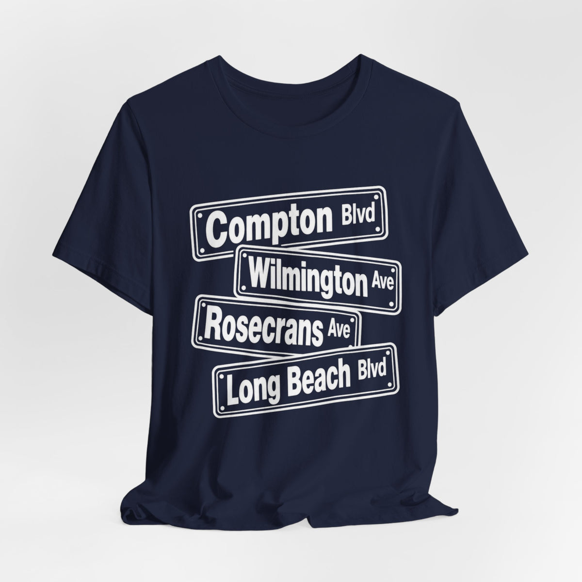 Compton Streets Unisex Jersey Short Sleeve Tee