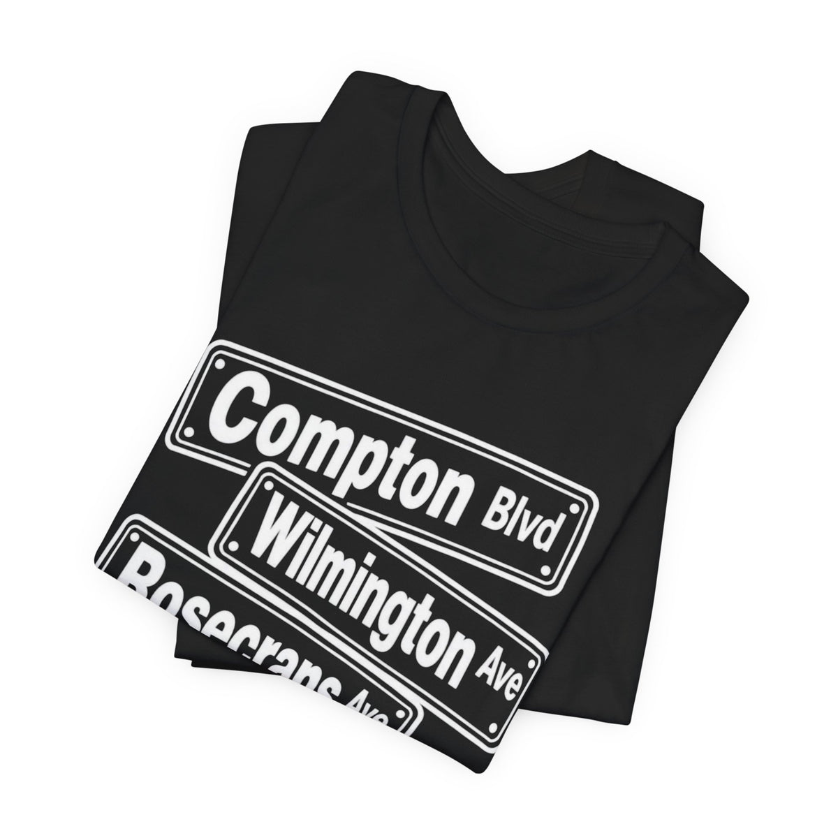 Compton Streets Unisex Jersey Short Sleeve Tee