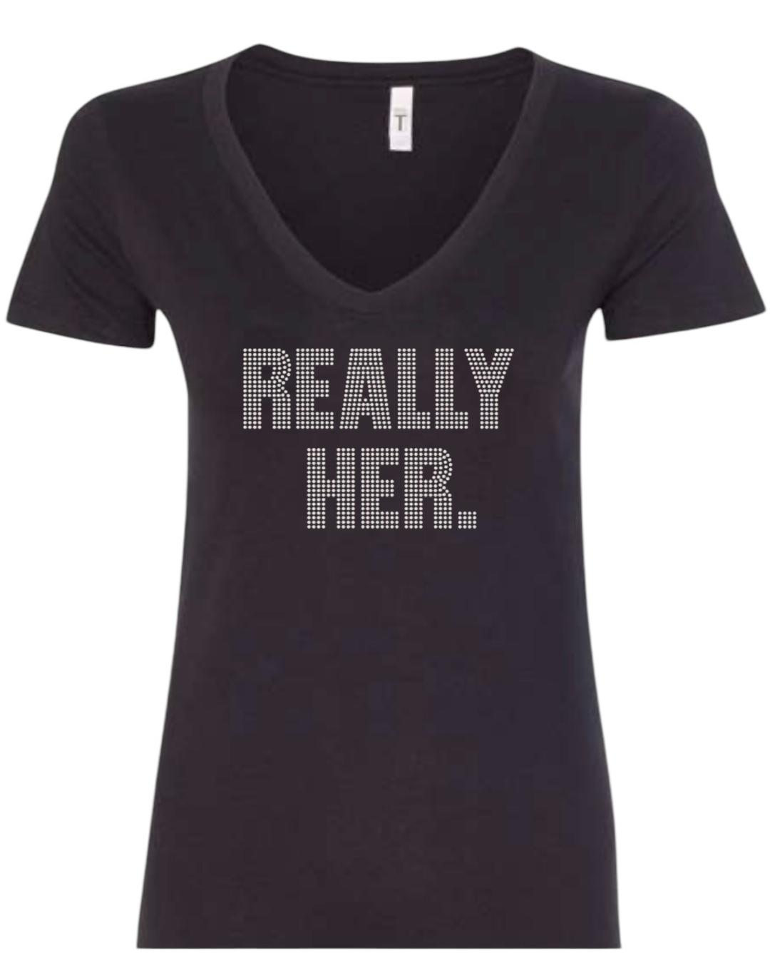 Really Her Rhinestone T-Shirt