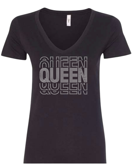 Queen Rhinestone T-Shirt