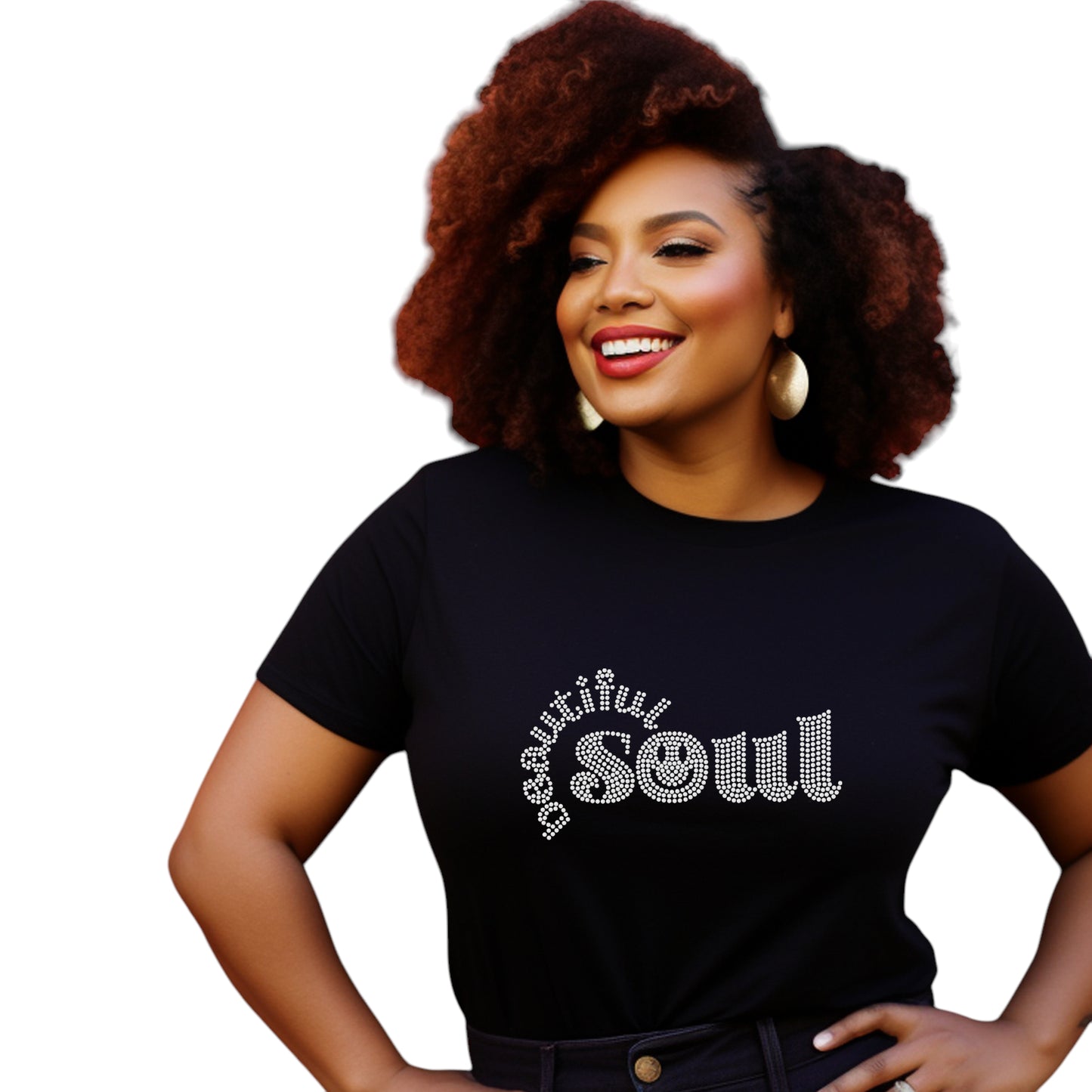 Beautiful Soul Rhinestone T-Shirt