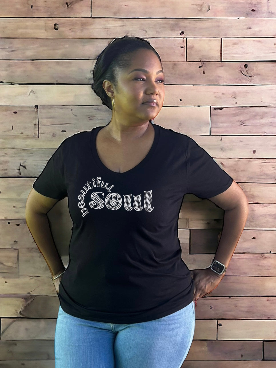 Beautiful Soul Rhinestone T-Shirt